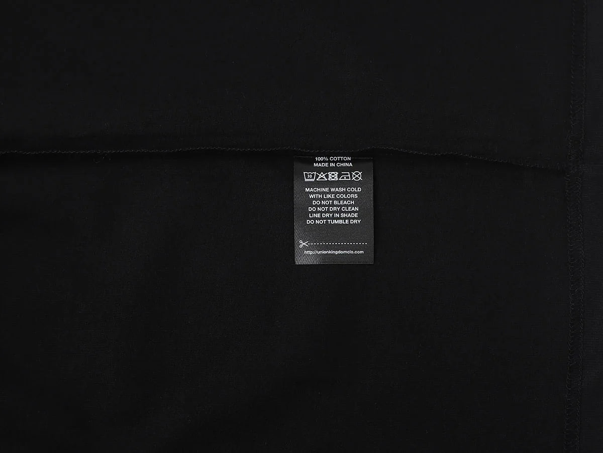 280 GSM LOOSE FIT 'BLACK' T-SHIRT