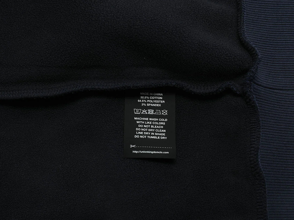 500 GSM LOOSE FIT WIDE LEG 'NAVY BLUE' SWEATPANTS