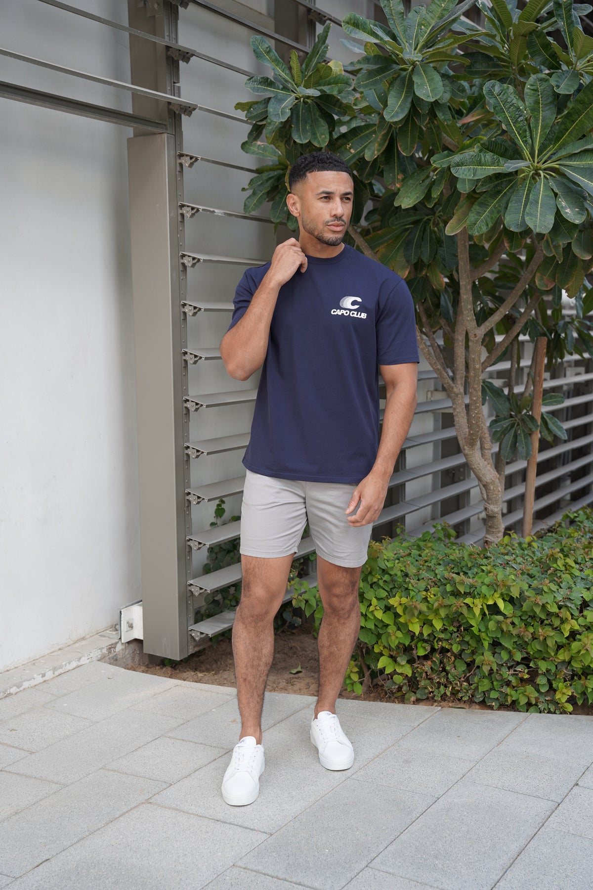 Capo Club Speed T-Shirt - Navy/White