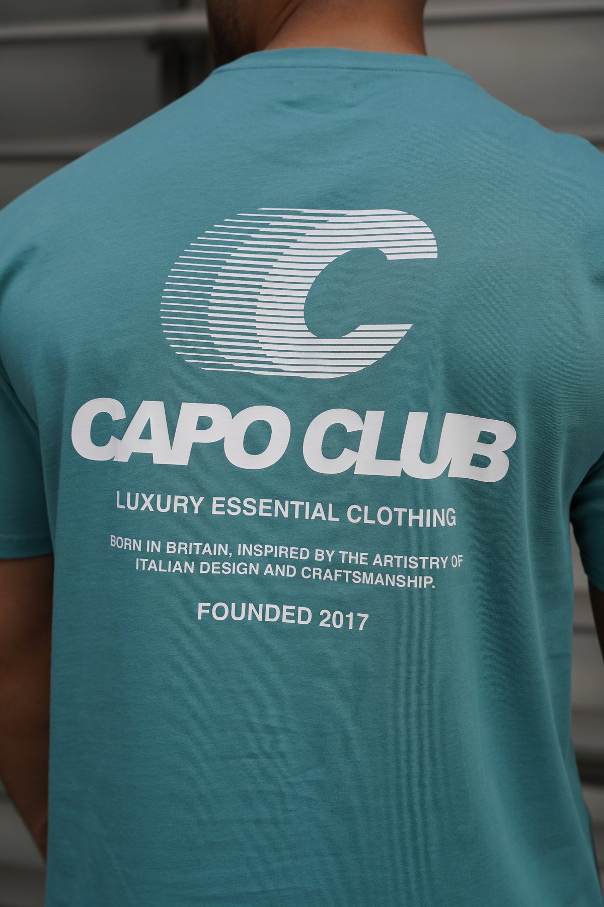 Capo Club Speed T-Shirt - Oil Blue/White