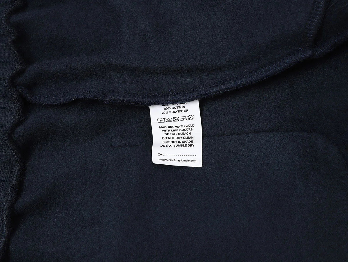 520 GSM COZY BAGGY 'NAVY BLUE' STRAIGHT PANTS