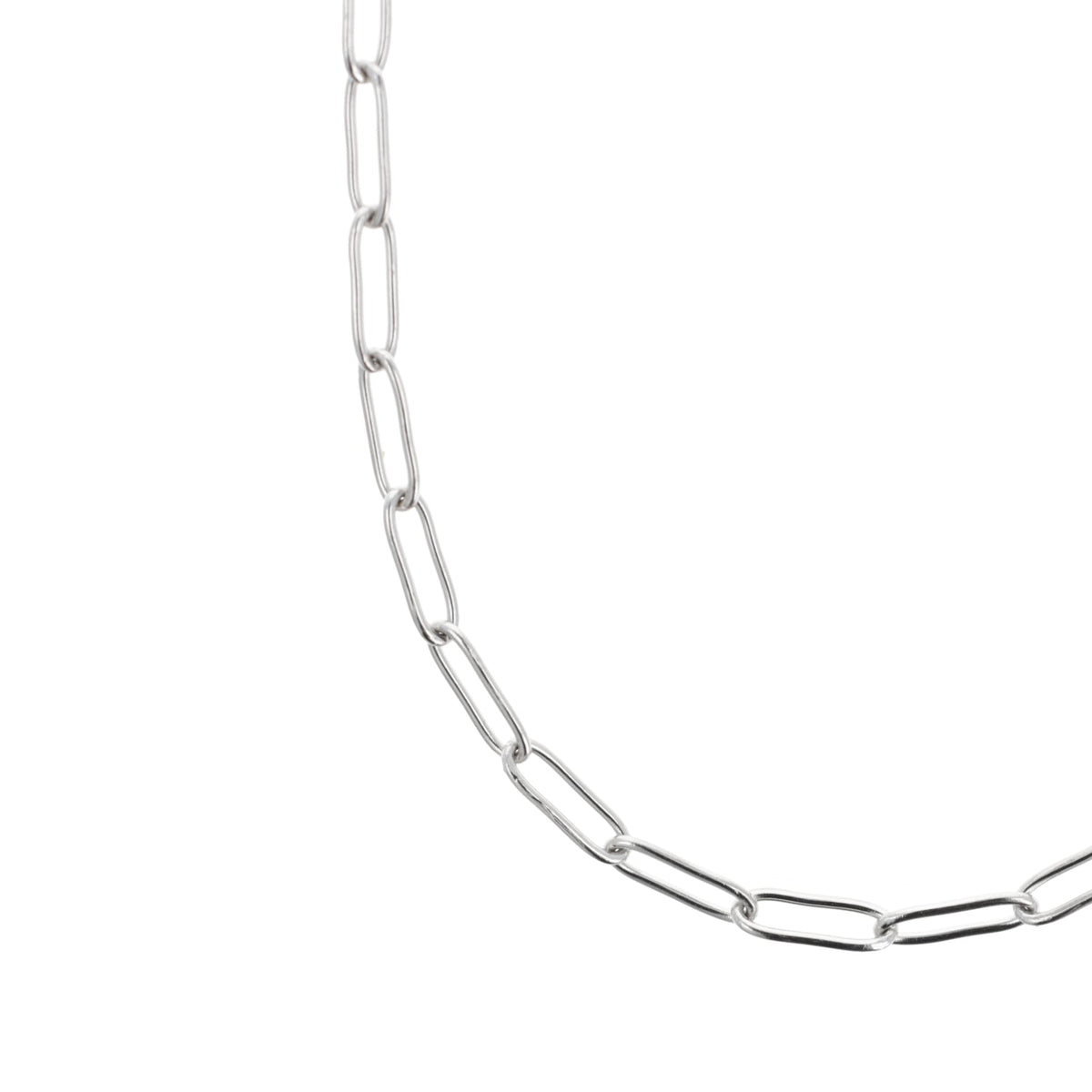 Slim Oval Link Chain Necklace