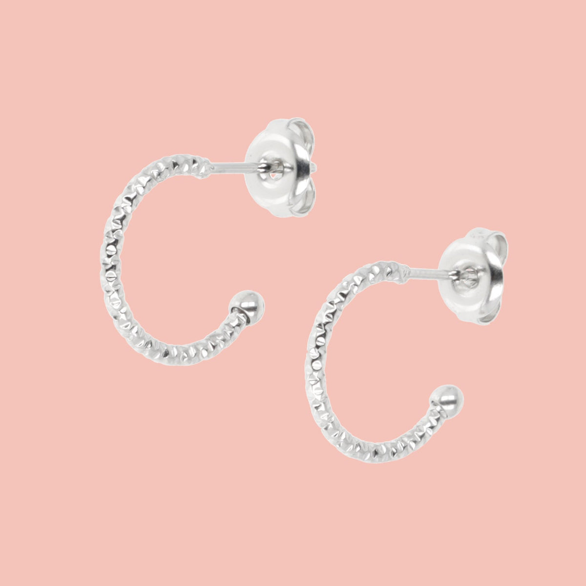 Sparkle Hoop Earrings