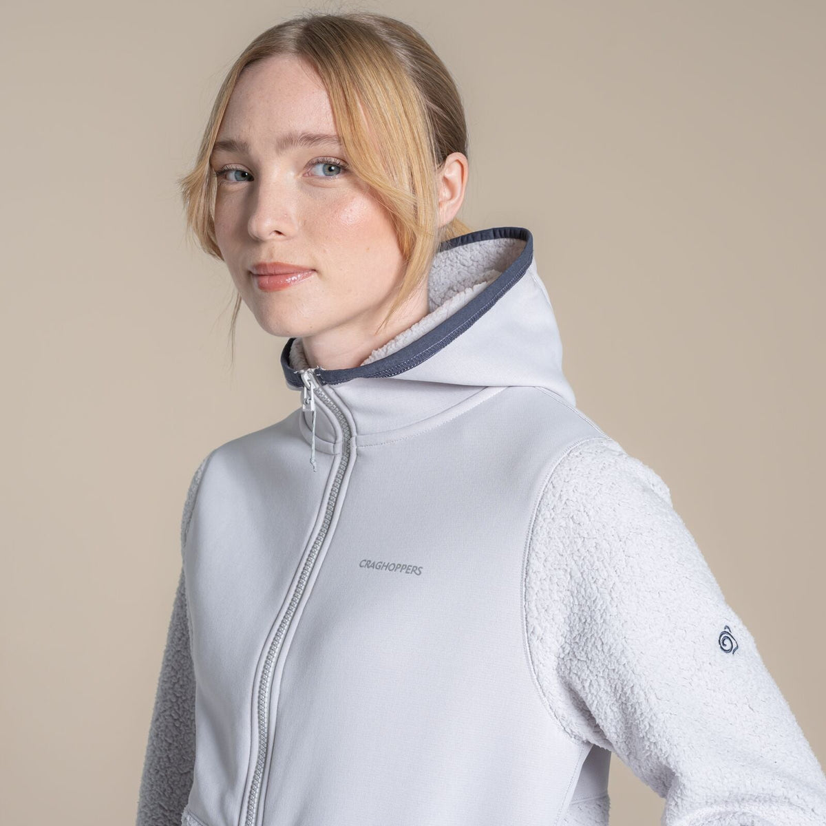 Craghoppers Womens Telesto Hooded Full Zip Fleece