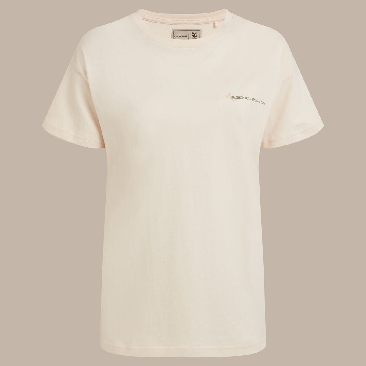 Craghoppers Womens National Trust Bistort Short Sleeve T-Shirt