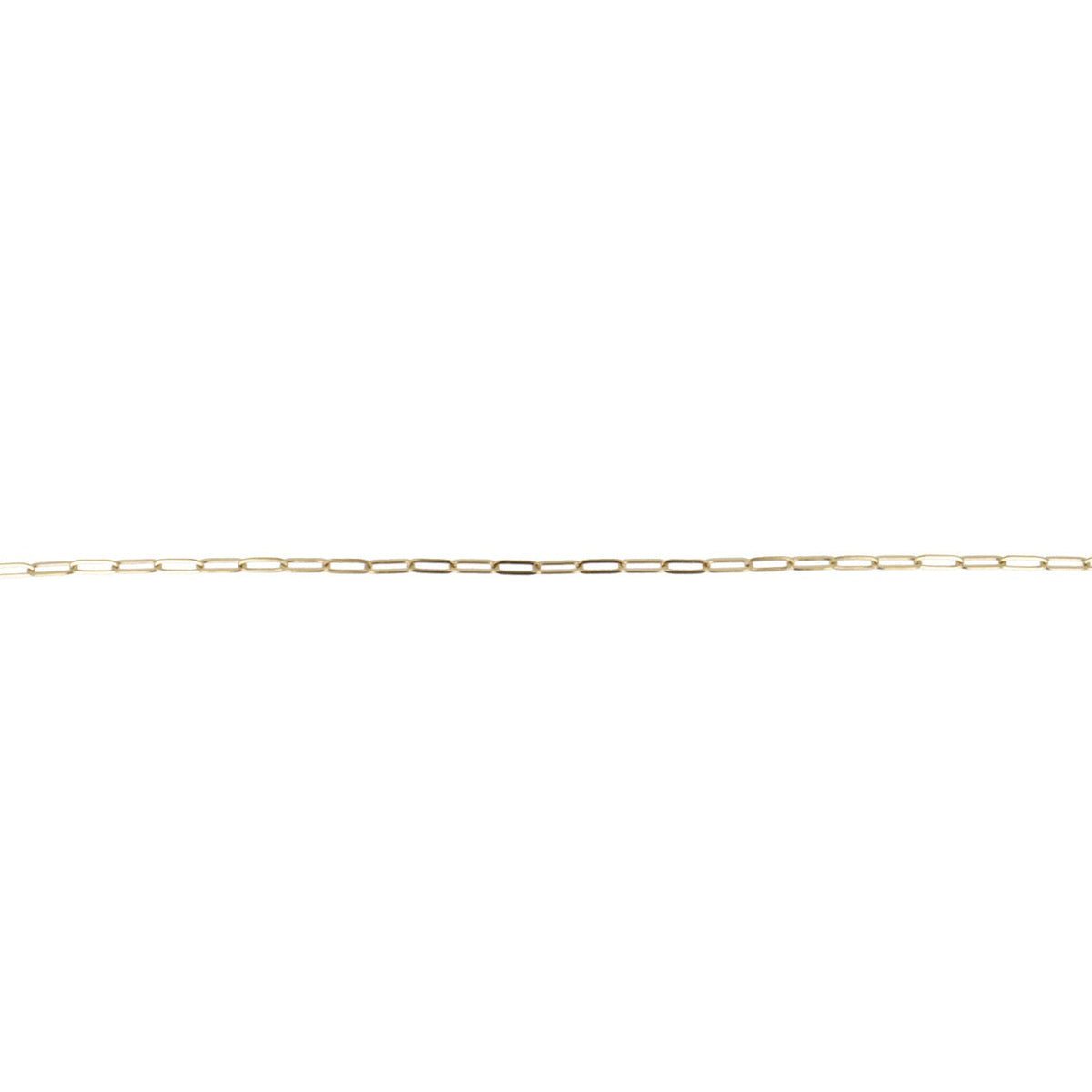 Slim Oval Link Chain (Gold Plated) 20 INCH/51CM