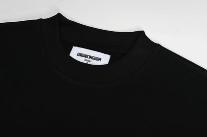 280 GSM LOOSE FIT 'BLACK' T-SHIRT