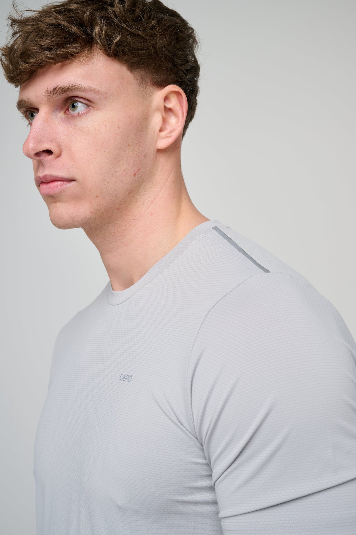 Capo Active Performance T-Shirt - Light Grey