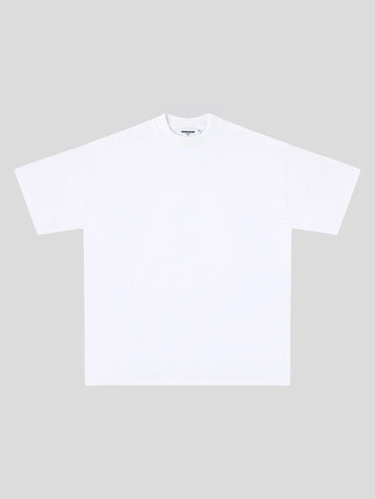 280 GSM LOOSE FIT 'WHITE' T-SHIRT