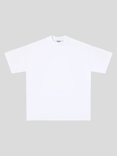280 GSM LOOSE FIT 'WHITE' T-SHIRT