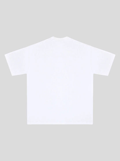 280 GSM LOOSE FIT 'WHITE' T-SHIRT