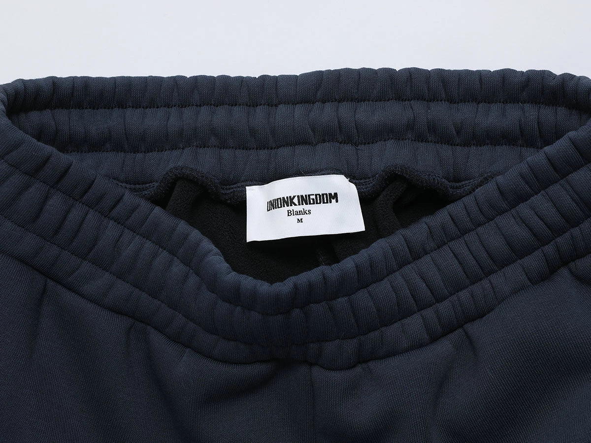 500 GSM LOOSE FIT WIDE LEG 'NAVY BLUE' SWEATPANTS