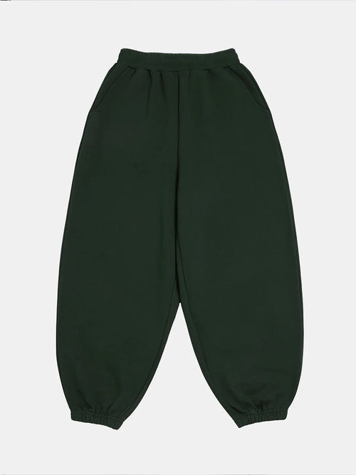 520 GSM COZY BAGGY 'DARK GREEN' JOGGER