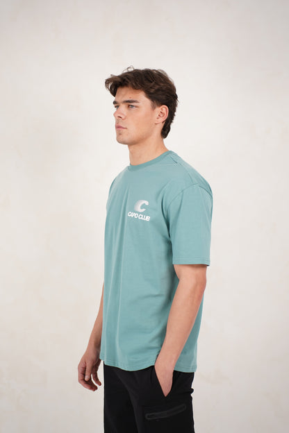 Capo Club Speed T-Shirt - Oil Blue/White