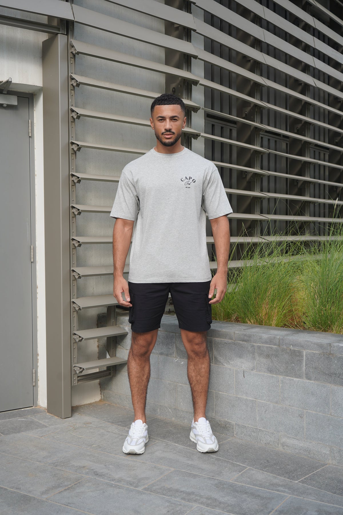 Capo Beach Club T-Shirt - Grey Marl