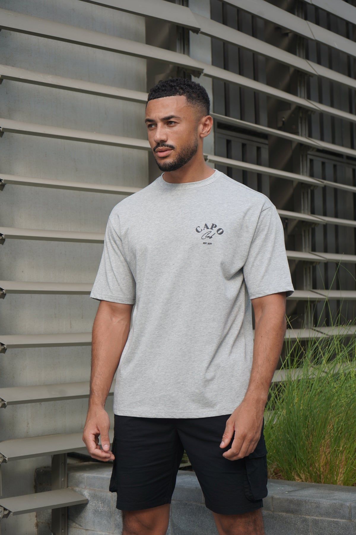 Capo Beach Club T-Shirt - Grey Marl
