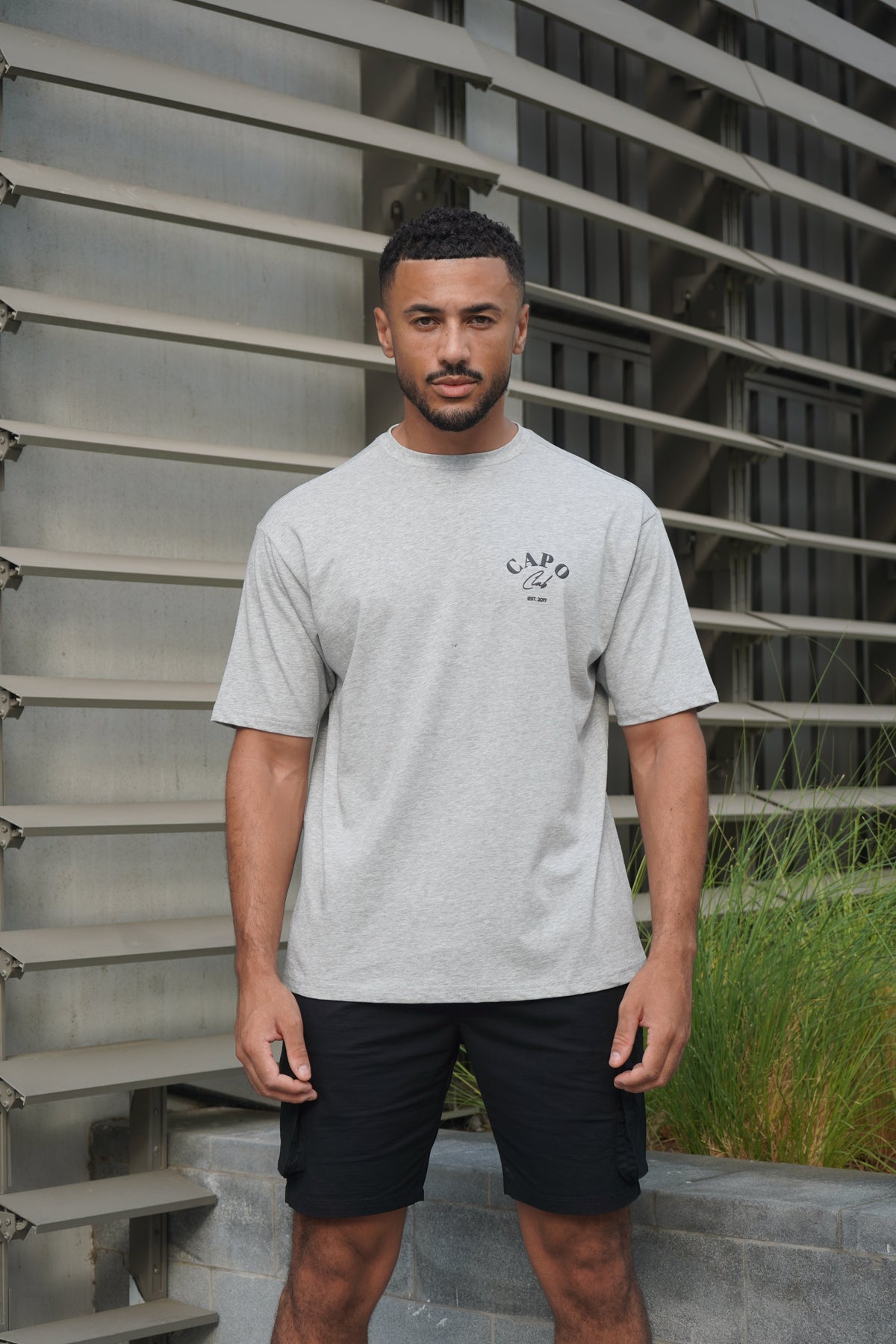 Capo Beach Club T-Shirt - Grey Marl