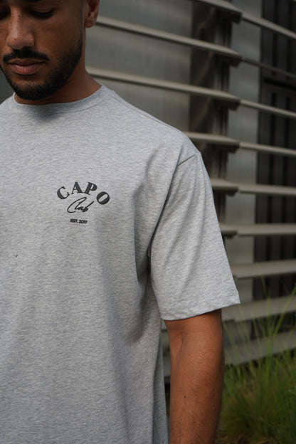 Capo Beach Club T-Shirt - Grey Marl