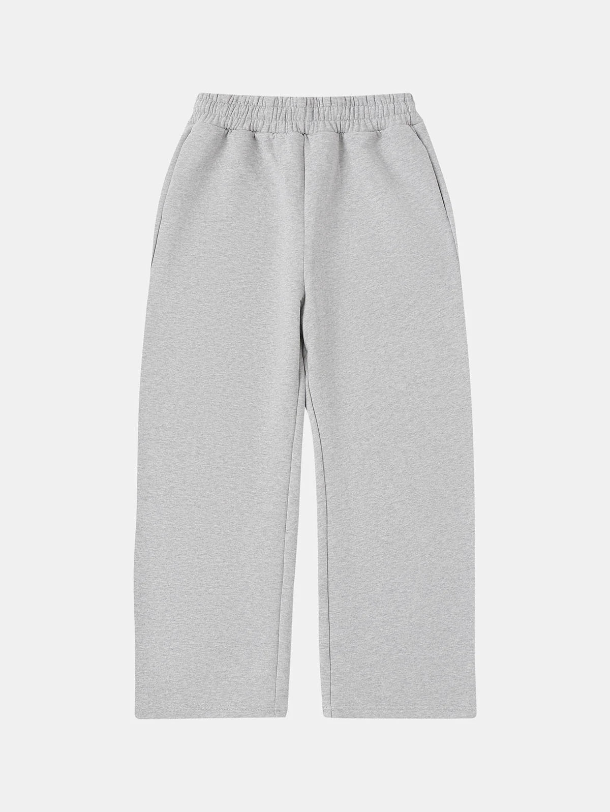 630 GSM LOOSE FIT 'FLOWER GRAY' PANTS