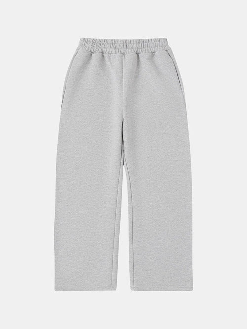 630 GSM LOOSE FIT 'FLOWER GRAY' PANTS