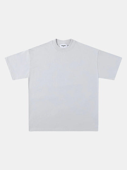 320 GSM LOOSE FIT 'MOON GRAY' T-SHIRT