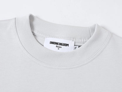 320 GSM LOOSE FIT 'MOON GRAY' T-SHIRT