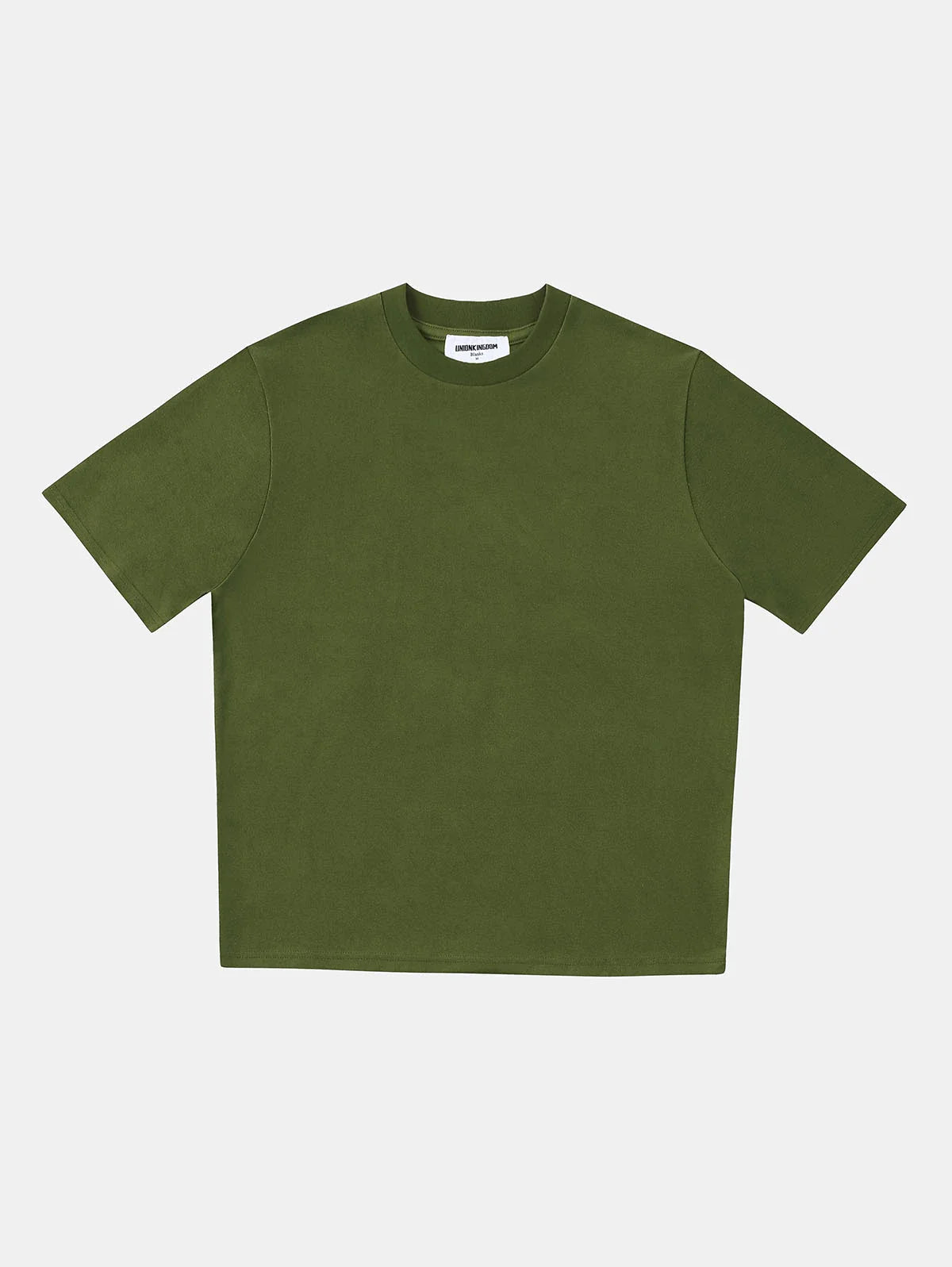 350 GSM NORMAL FIT 'MOSS GREEN' T-SHIRT