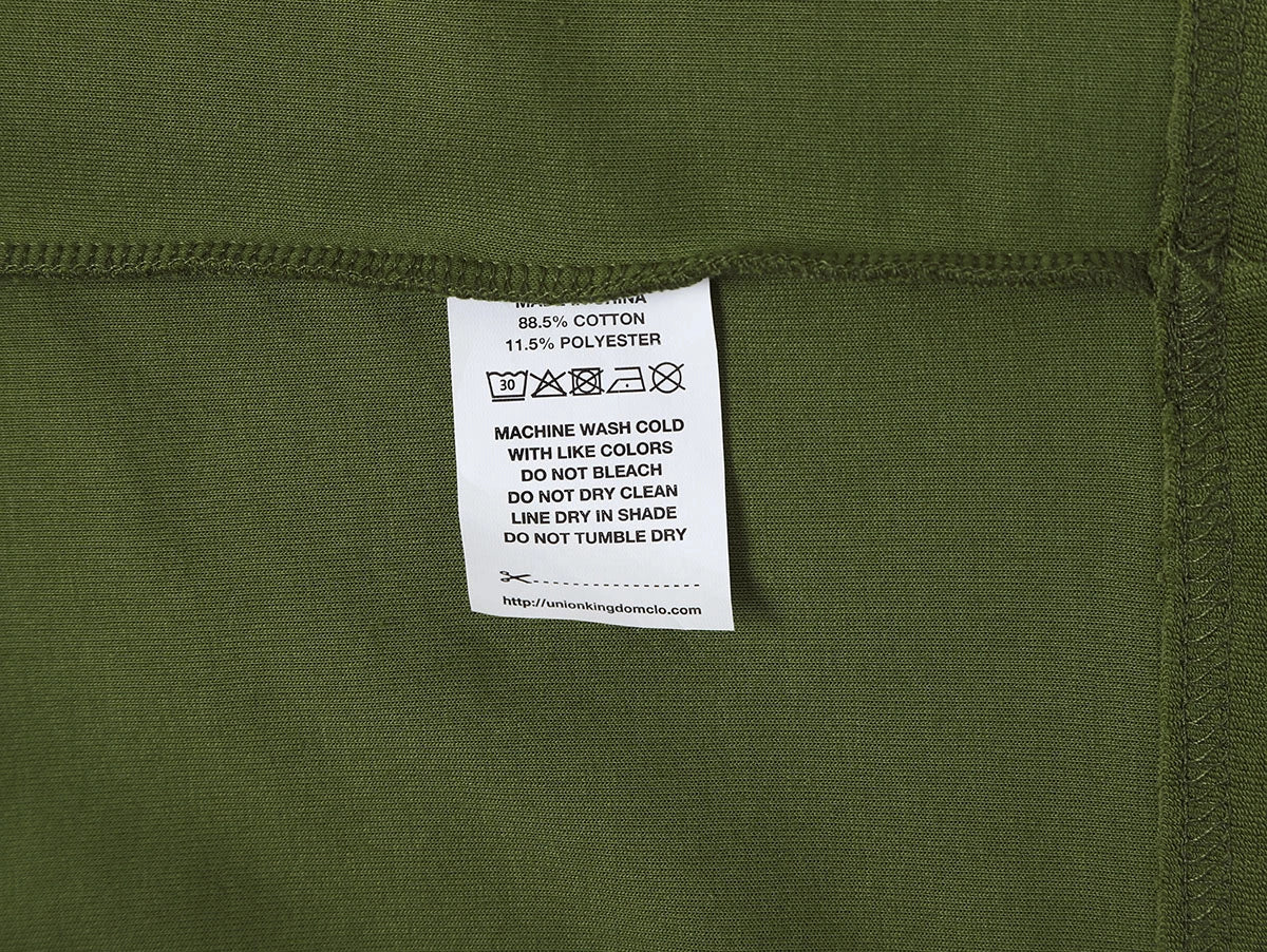 350 GSM NORMAL FIT 'MOSS GREEN' T-SHIRT