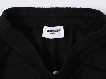 520 GSM COZEY BAGGY 'BLACK' SHORTS