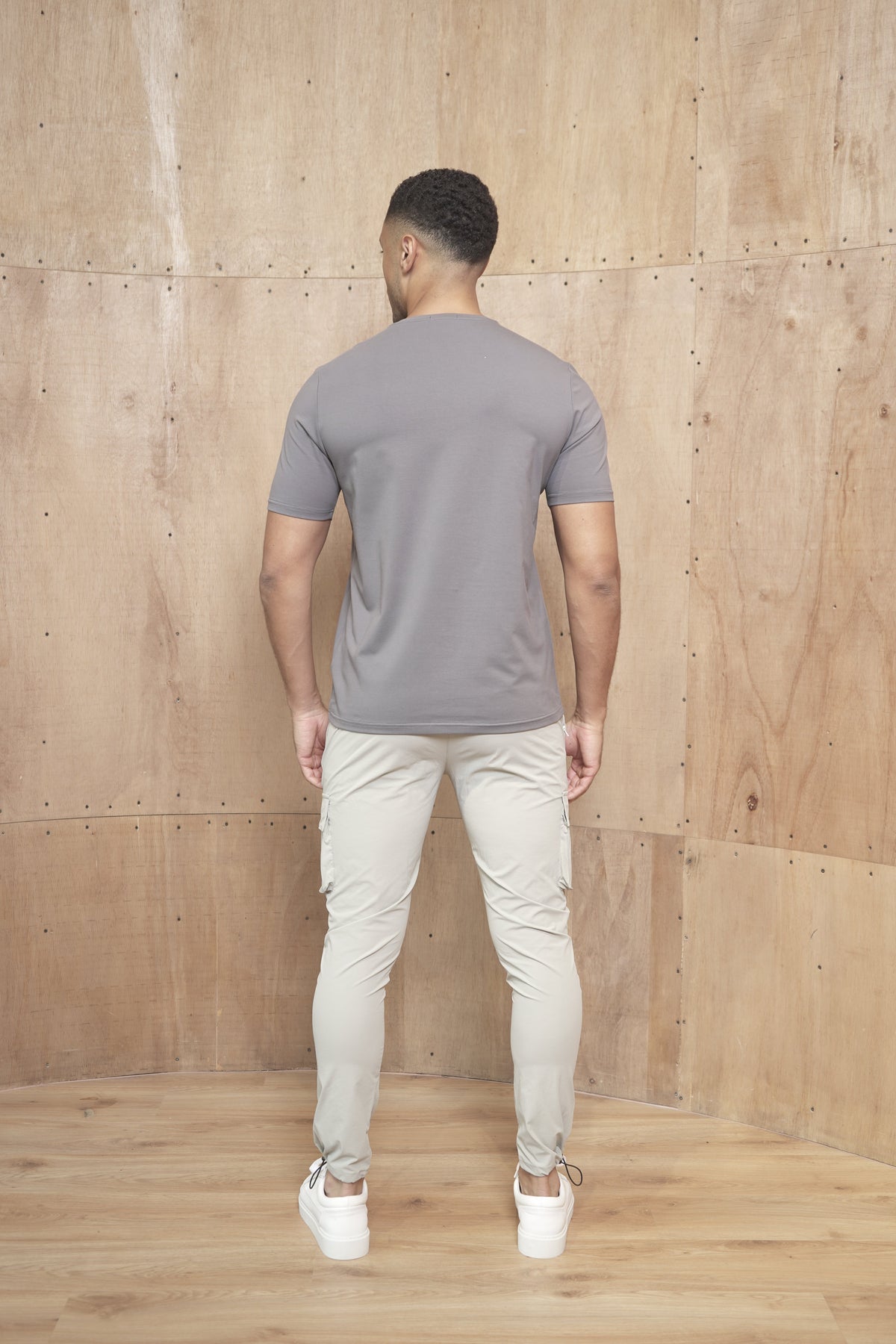 Capo Crew Neck Every Day Cotton T-Shirt - Slate Grey