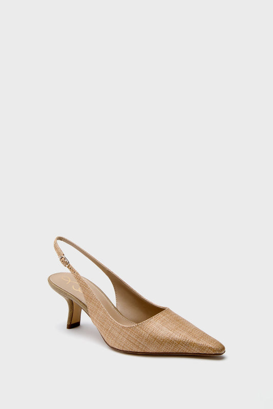 Buff Tan Bianka Sling Back Heels