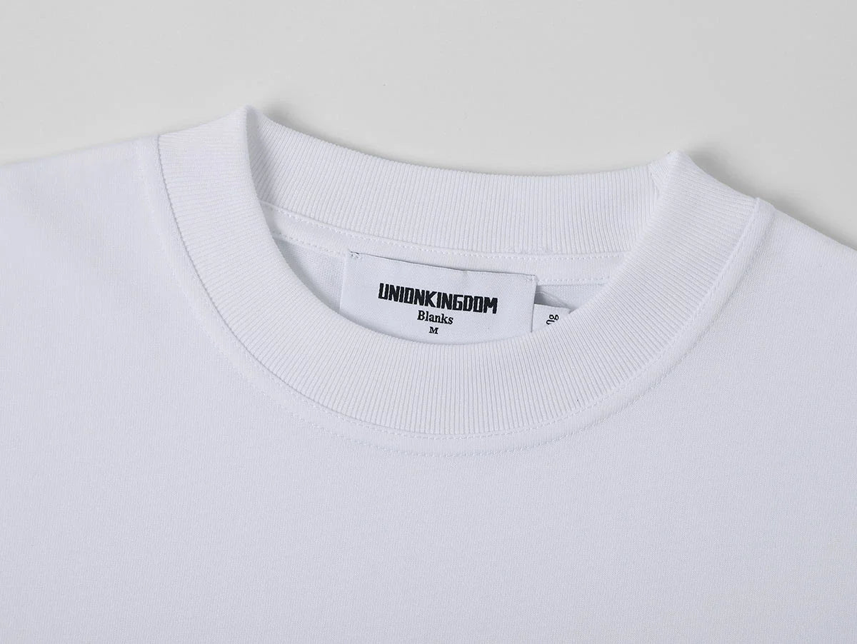 280 GSM LOOSE FIT 'WHITE' T-SHIRT