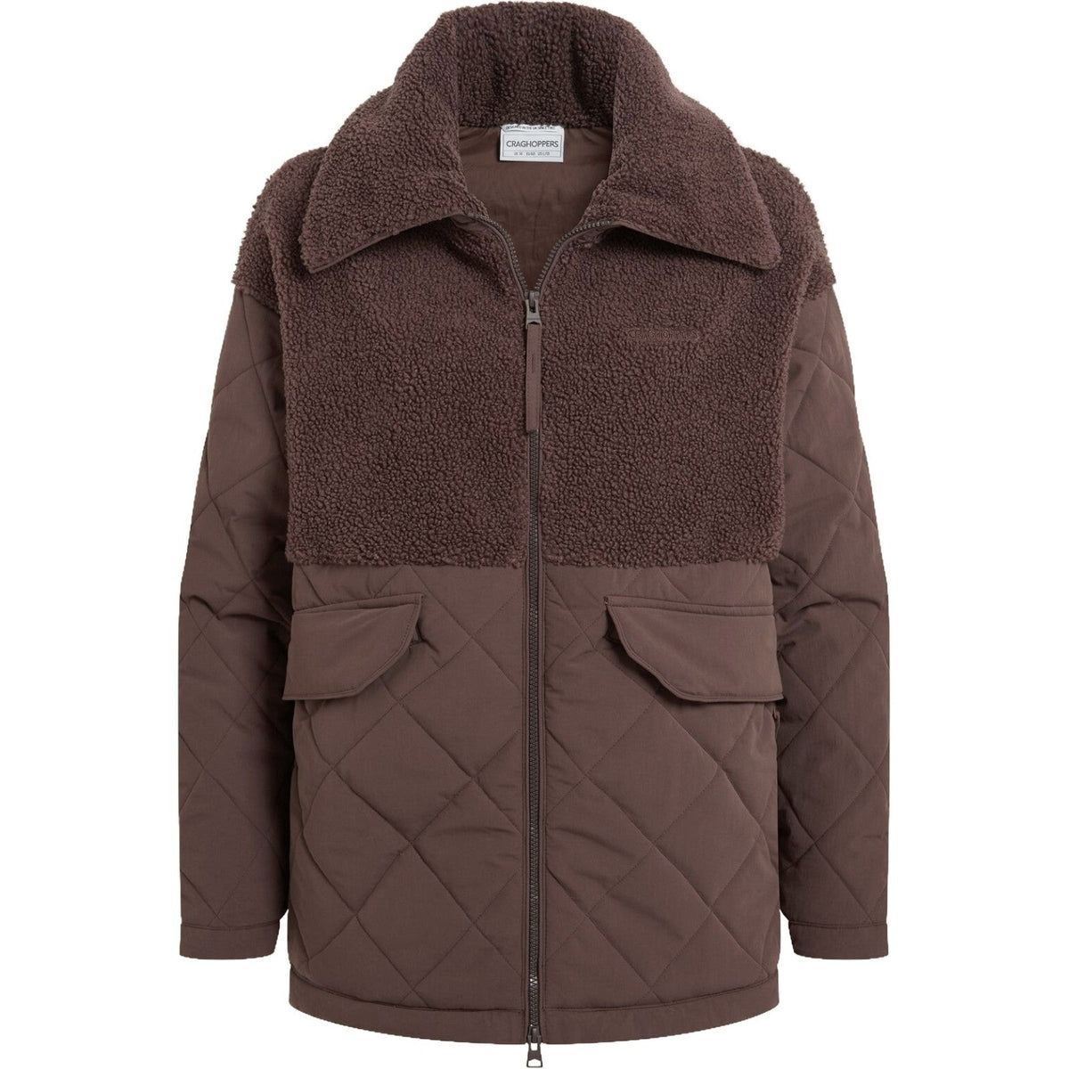 Craghoppers Womens Fairfield Hybrid Full Zip Fleece