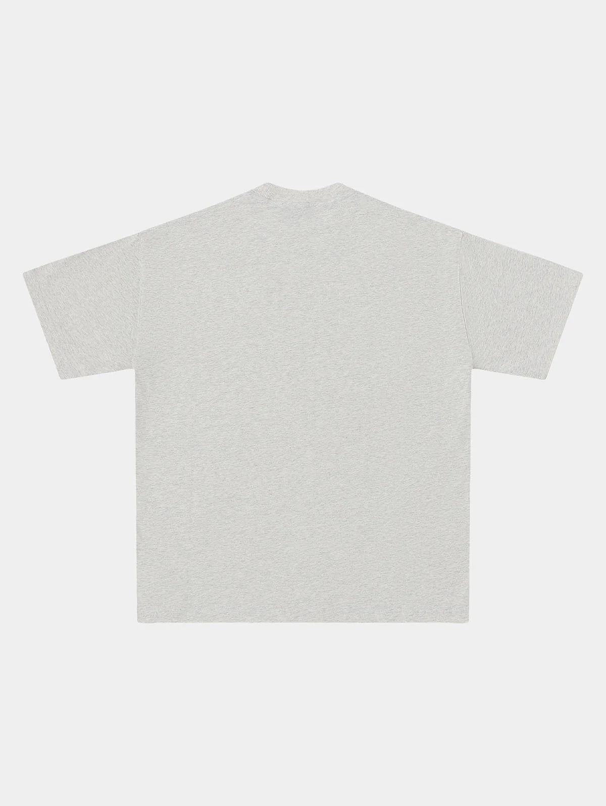 220 GSM LOOSE FIT 'LIGHT FLOWER GRAY' T-SHIRT