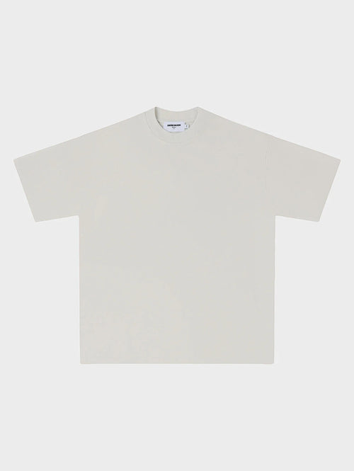 320 GSM LOOSE FIT 'SILVER WHITE' T-SHIRT