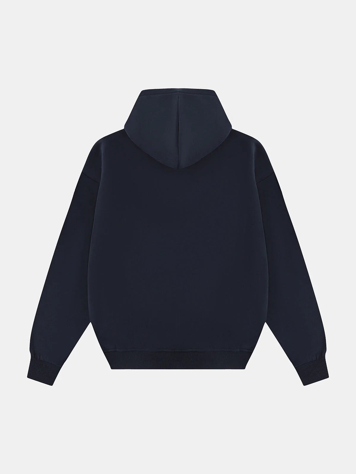 360 GSM CROPPED FIT 'NAVY BLUE' HOODIE