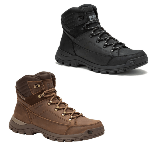 CAT Caterpiller Mens Threshold Hiker Waterproof Leather Ankle Boot
